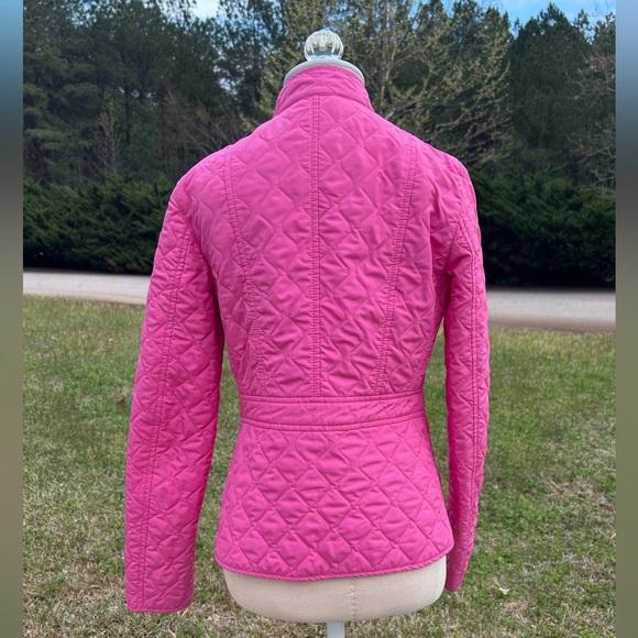 Weekend Max Mara Pink quilted collared packet jacket - Picture 4 of 7